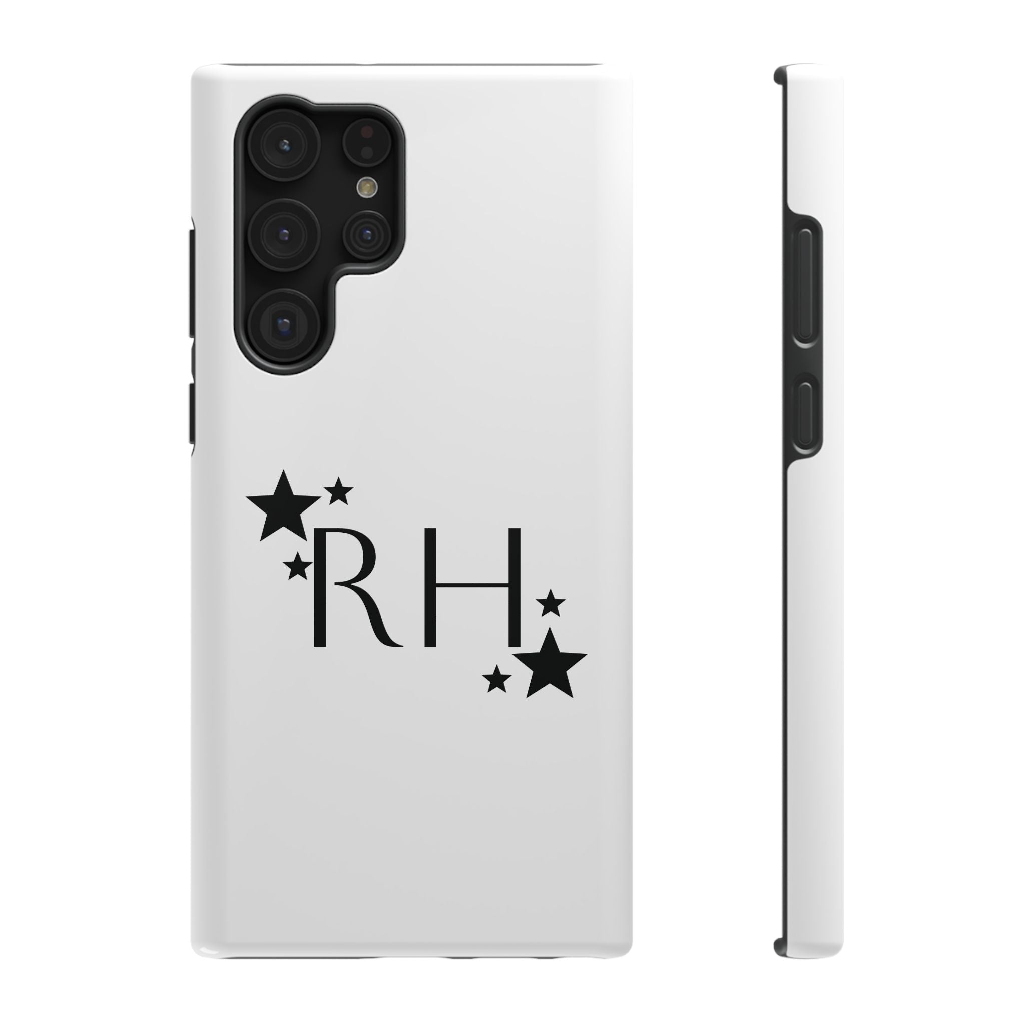 Initials Phone Case Stars