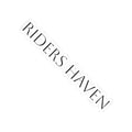Riders Haven sticker — Minimal Black Text Decal for Windows, Helmets & Gear