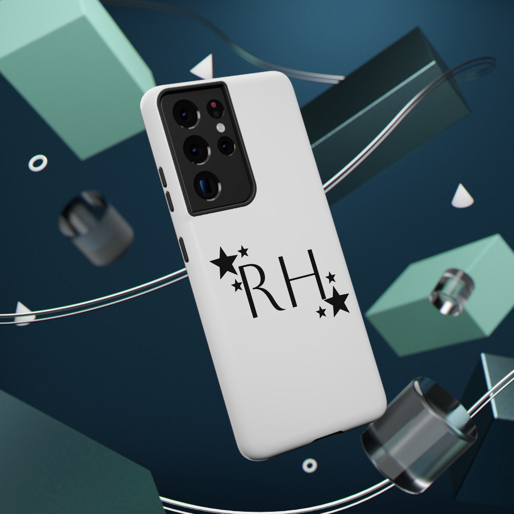 Initials Phone Case Stars