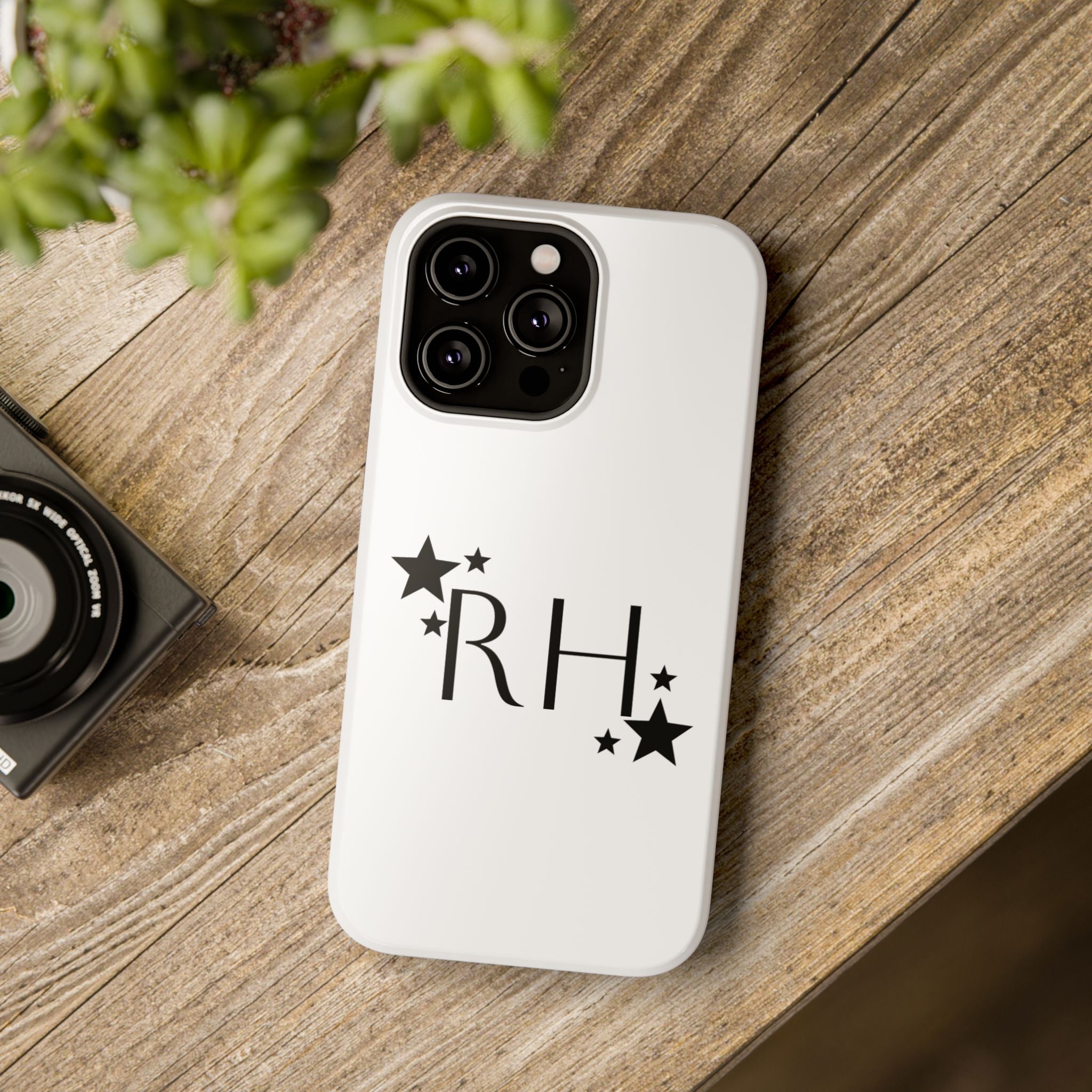 Initials Phone Case Stars