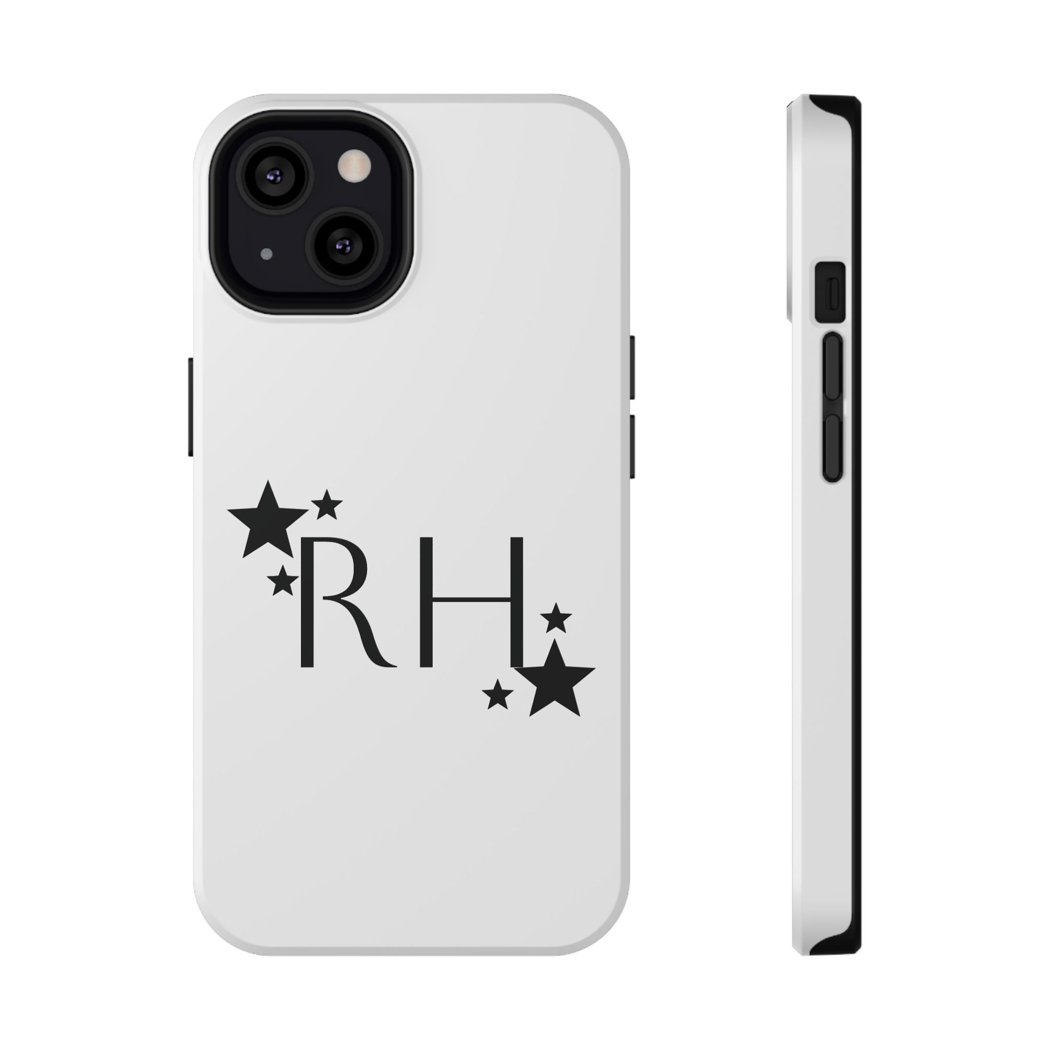 Initials Phone Case Stars