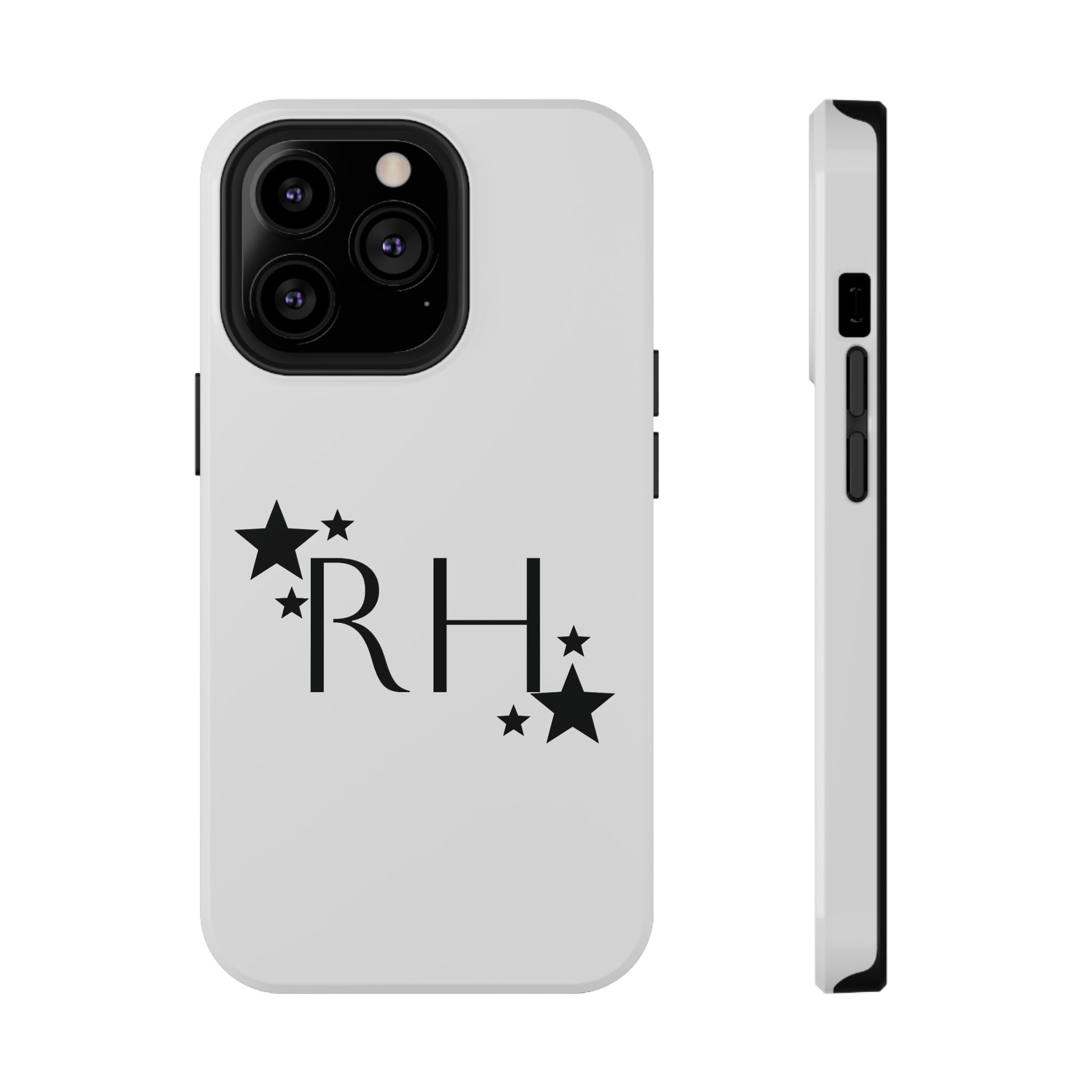 Initials Phone Case Stars