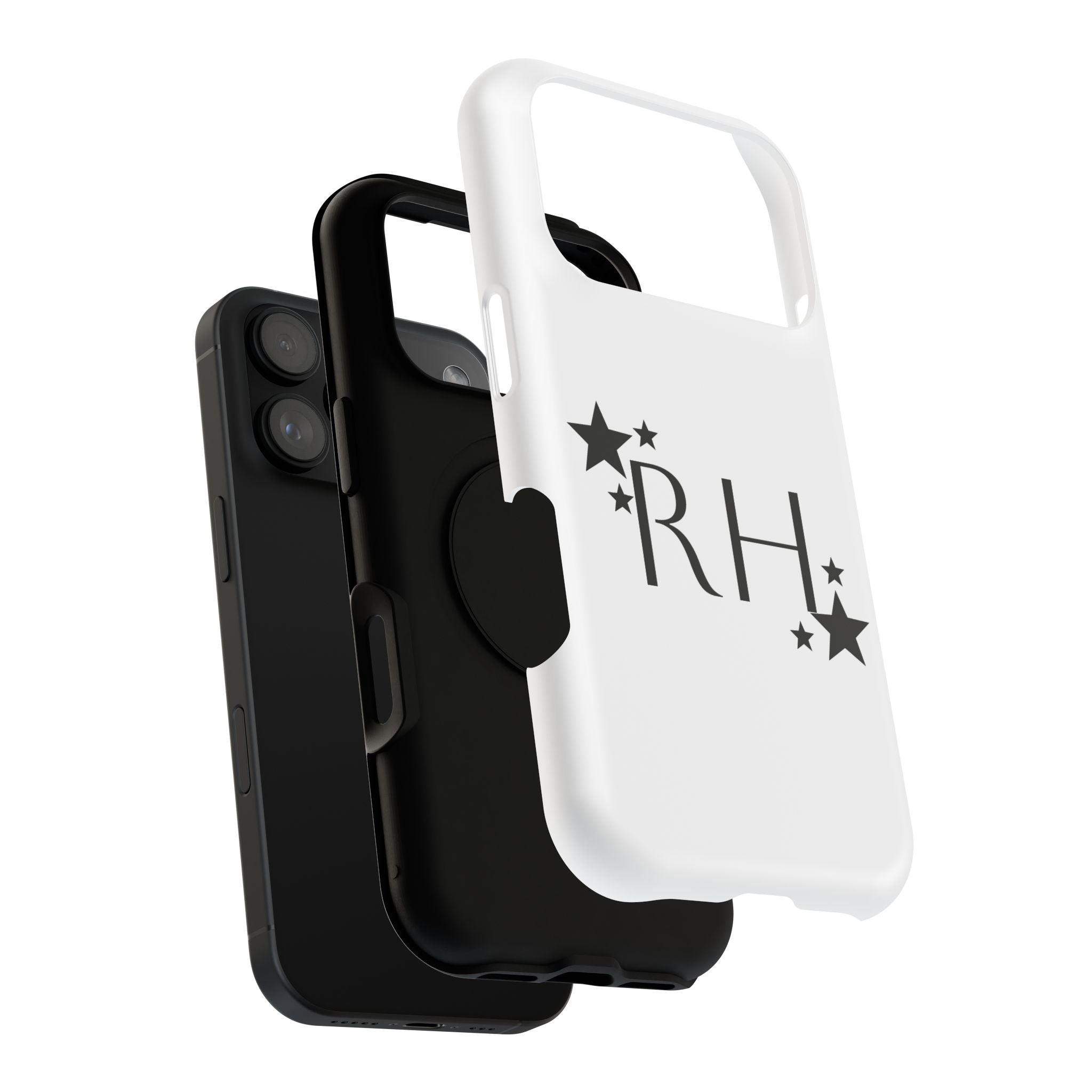 Initials Phone Case Stars