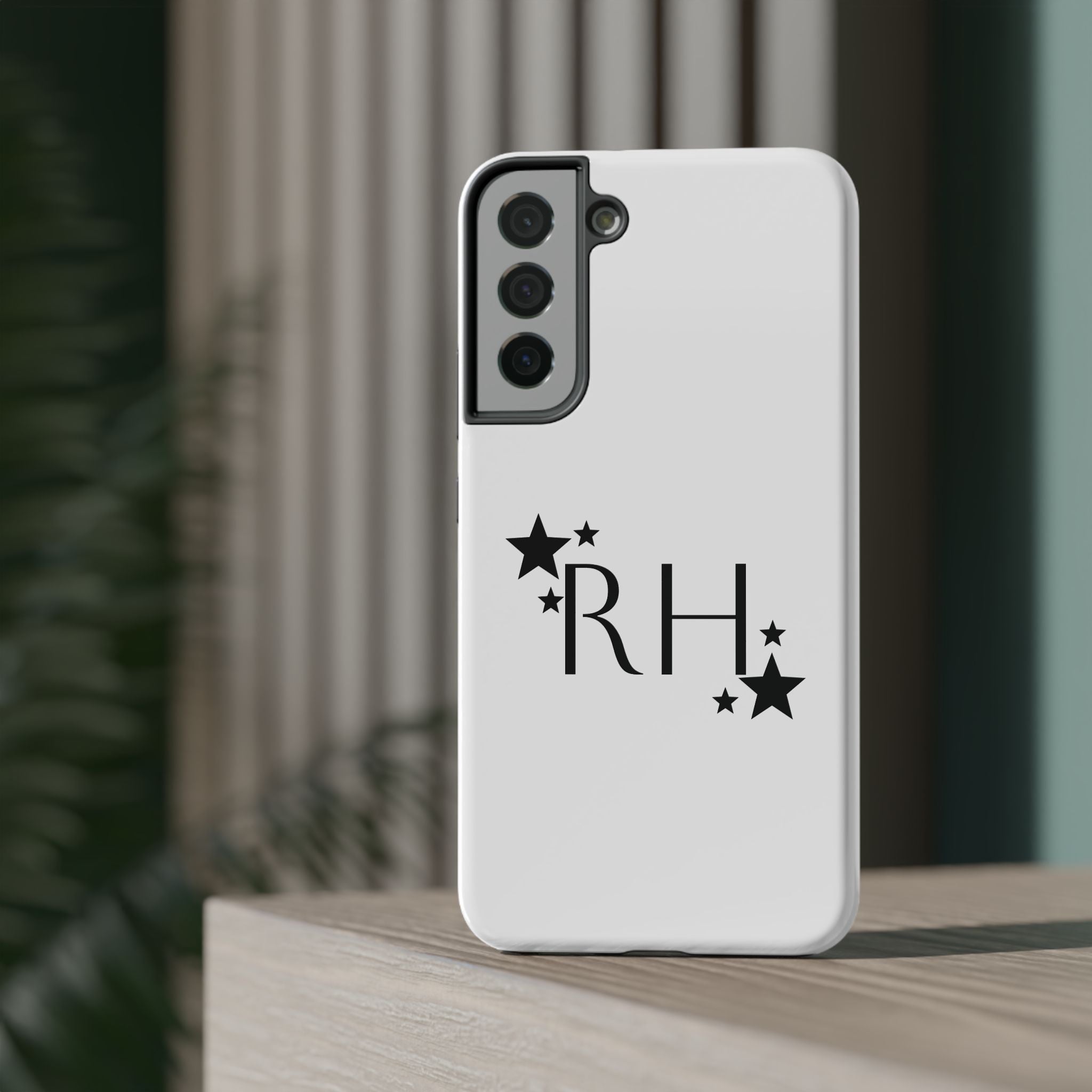 Initials Phone Case Stars