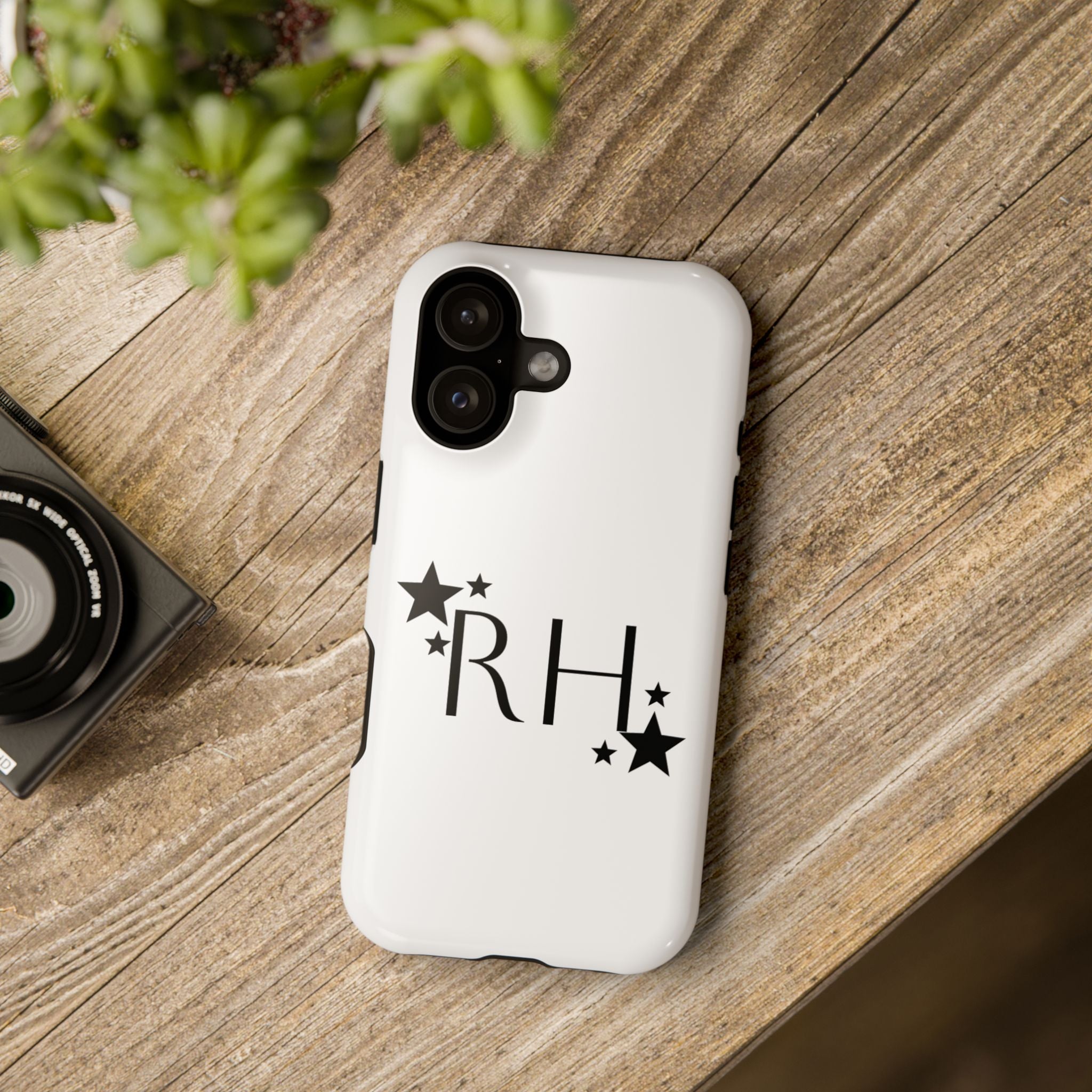 Initials Phone Case Stars