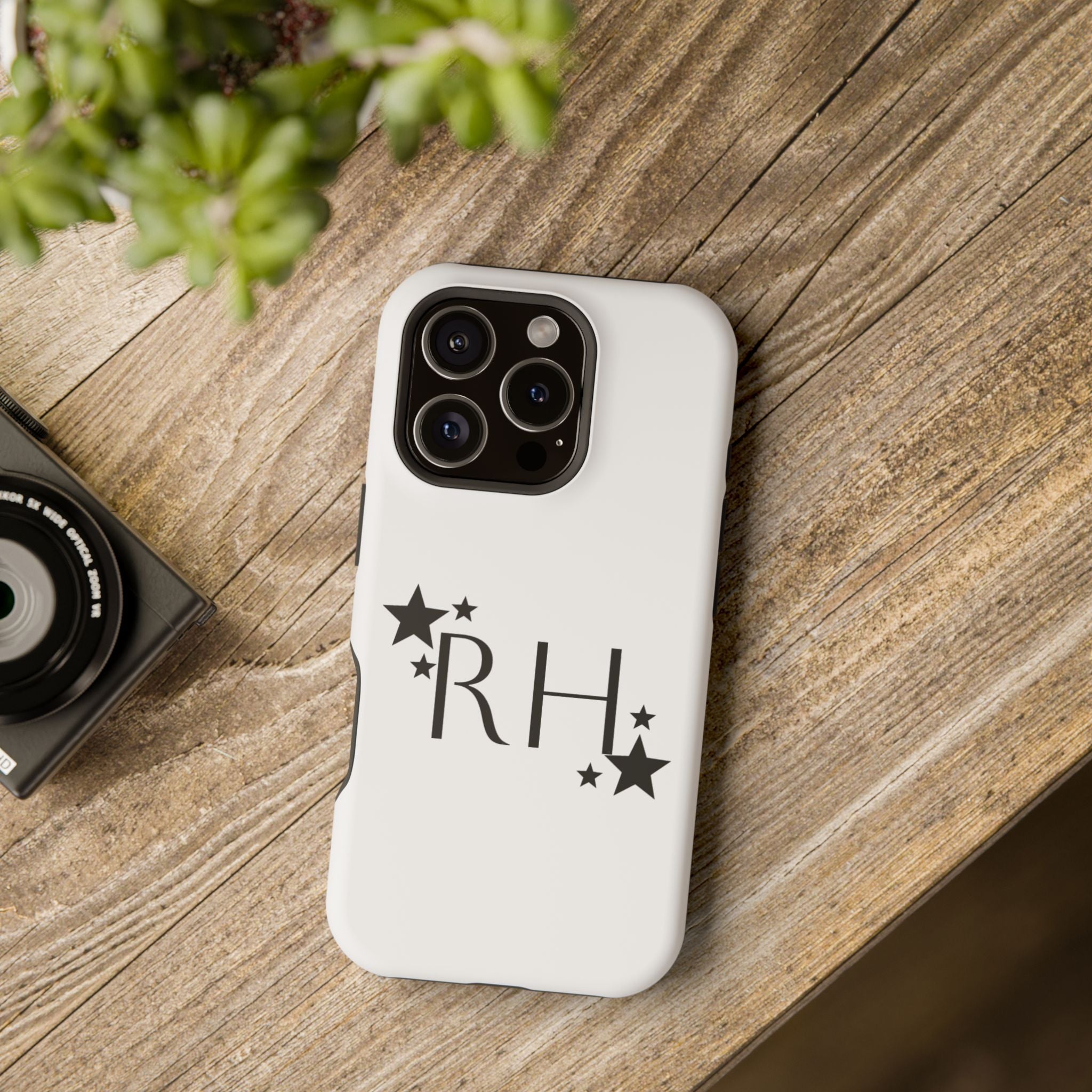 Initials Phone Case Stars