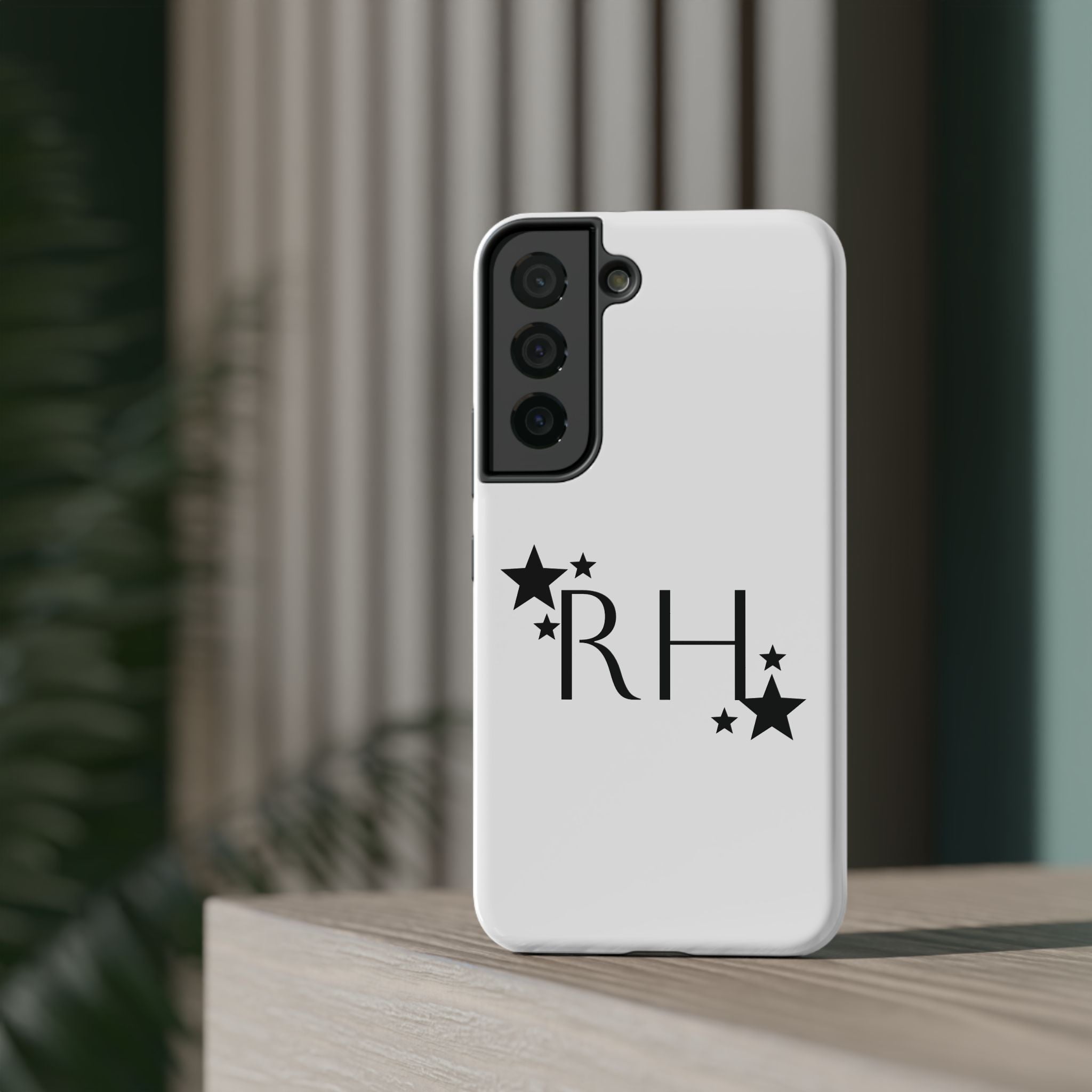 Initials Phone Case Stars