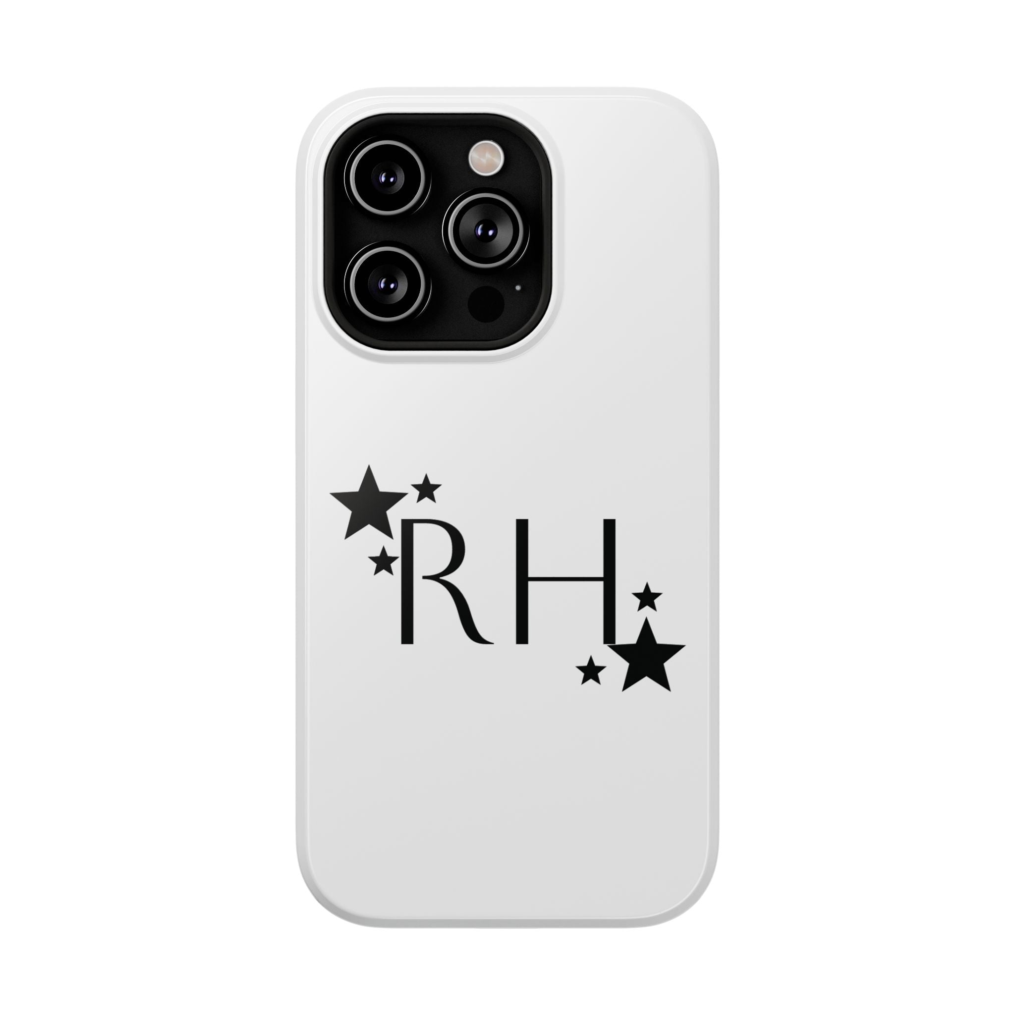 Initials Phone Case Stars