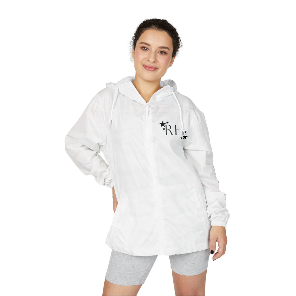 Lightweight Full‑Zip Hooded Windbreaker