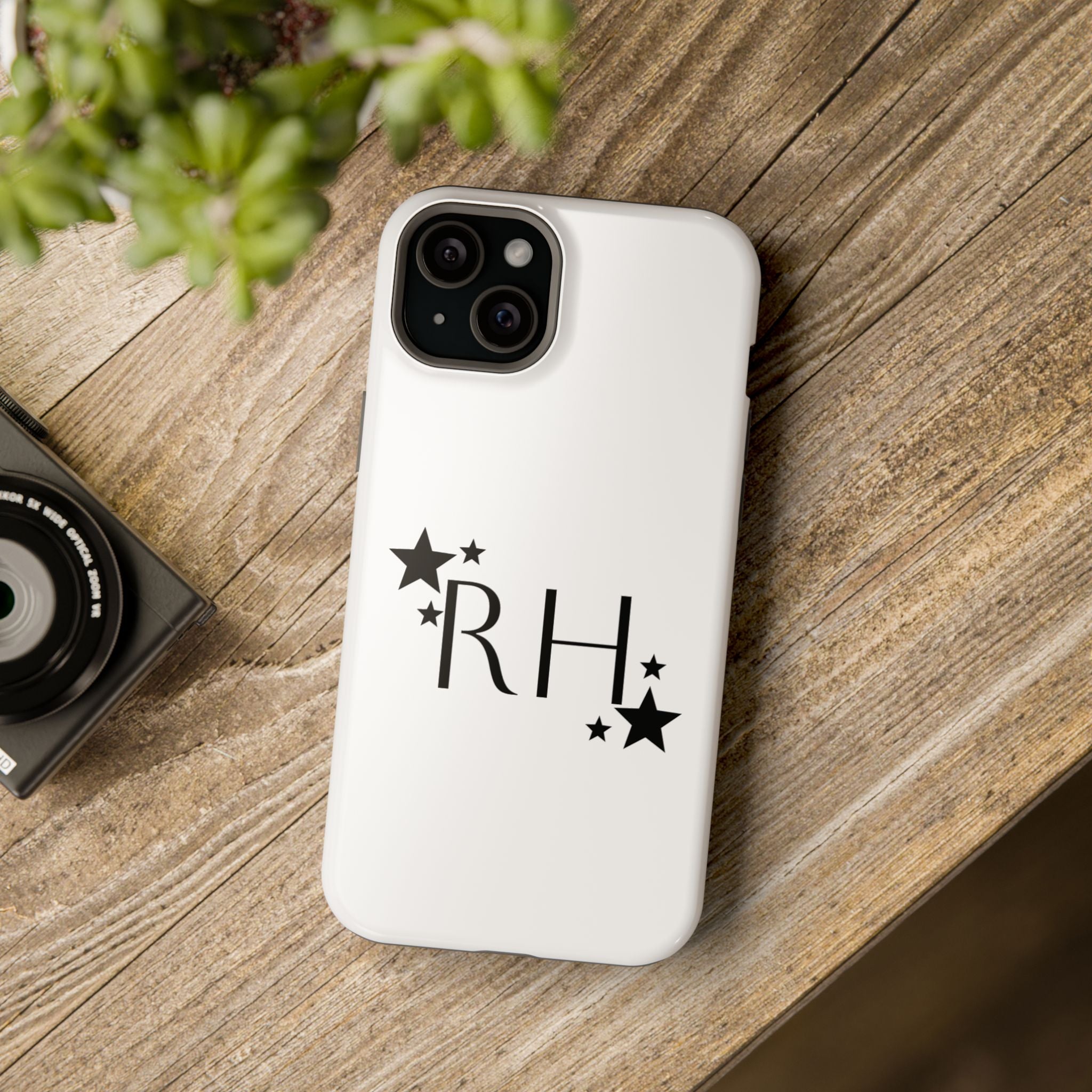 Initials Phone Case Stars