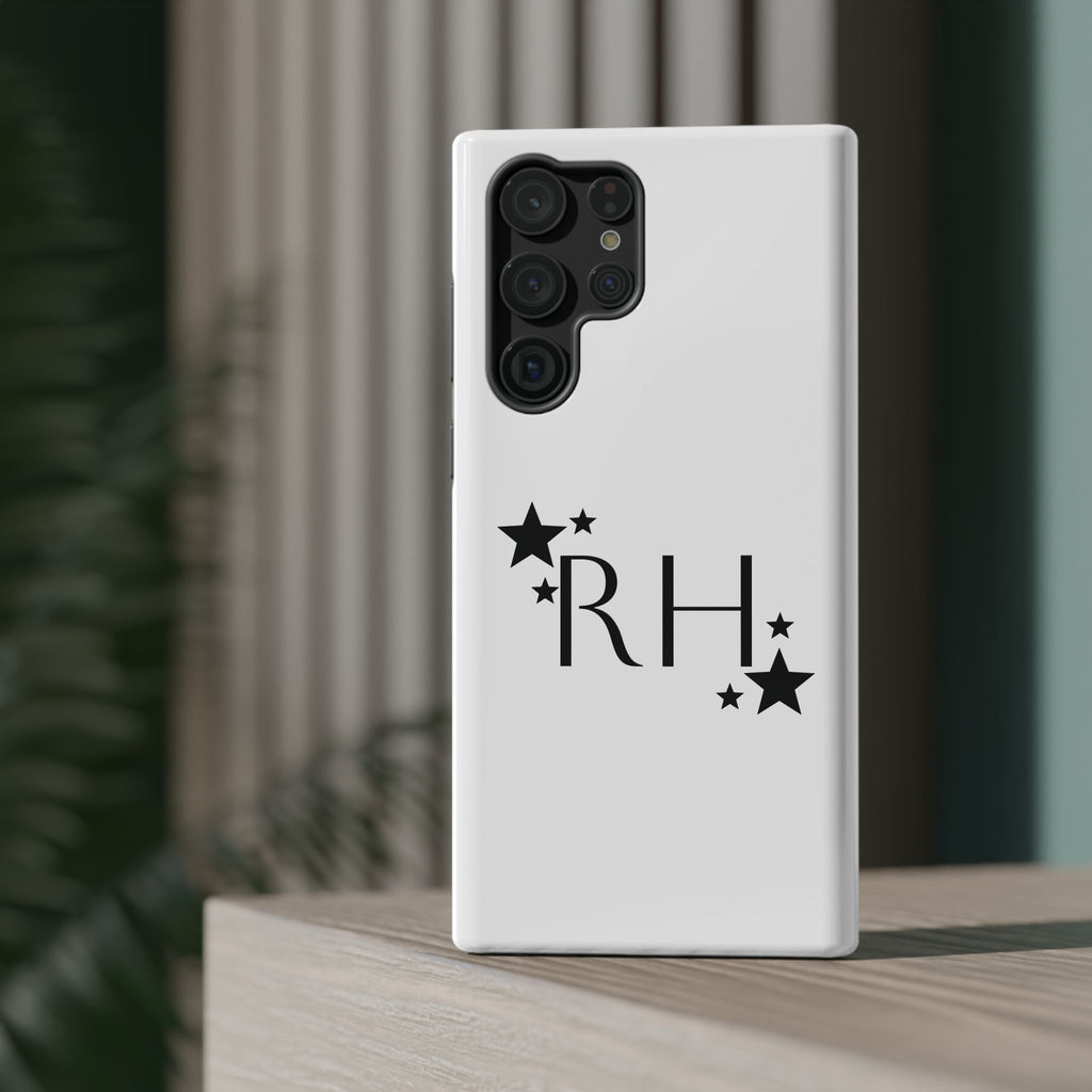 Initials Phone Case Stars
