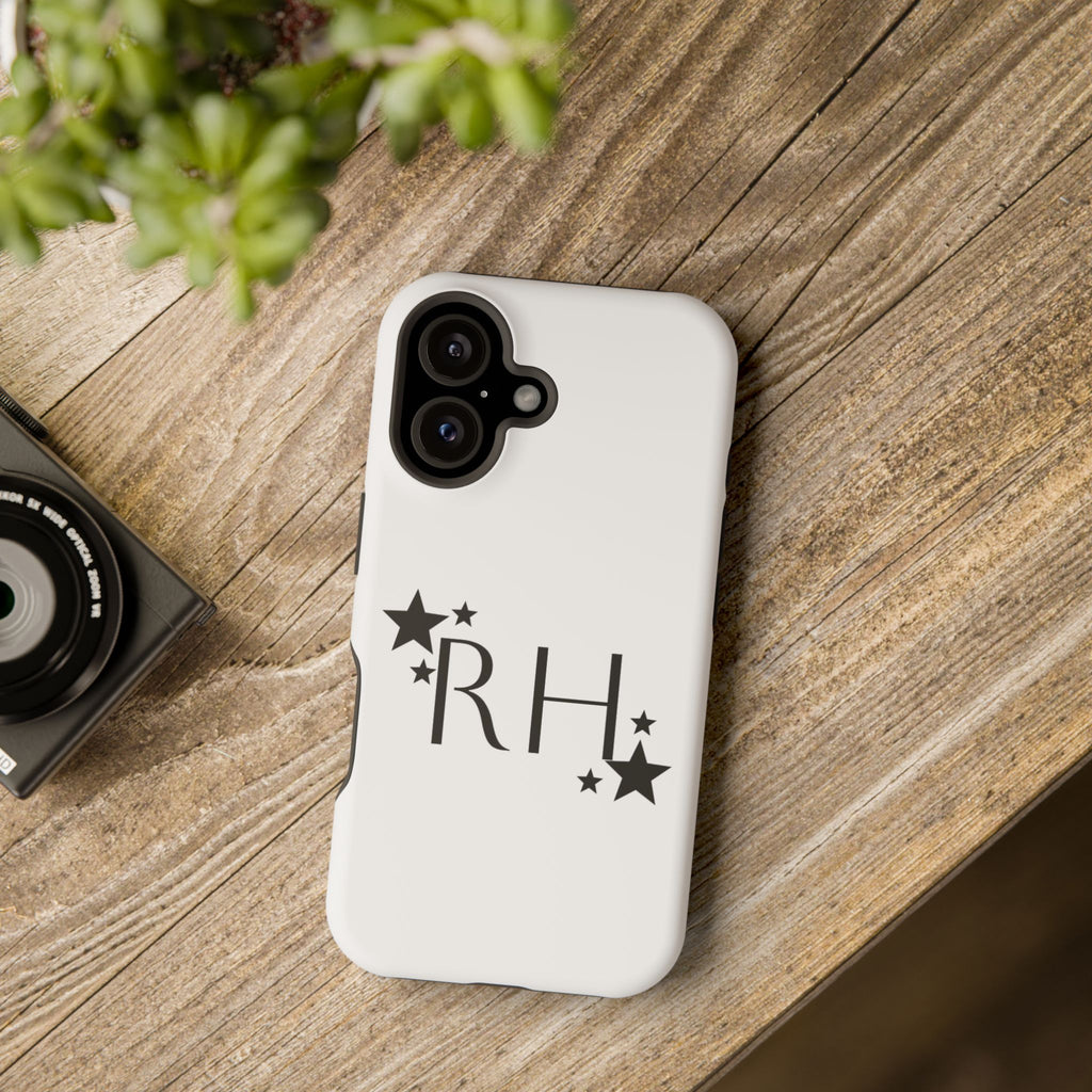 Initials Phone Case Stars