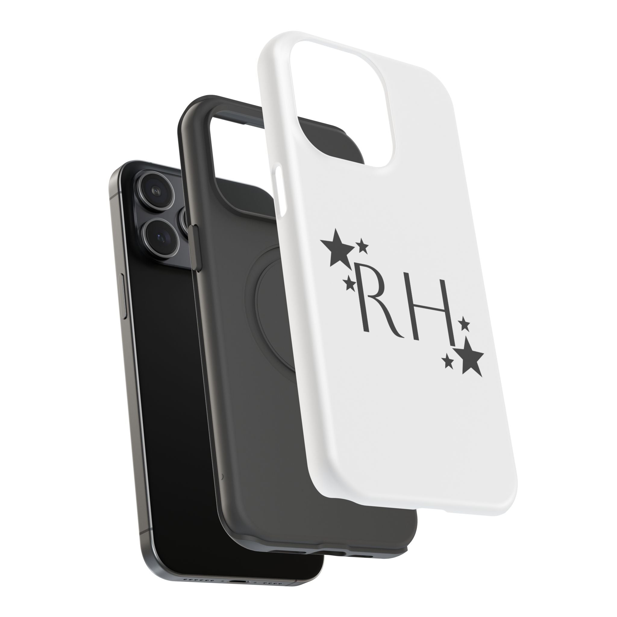 Initials Phone Case Stars