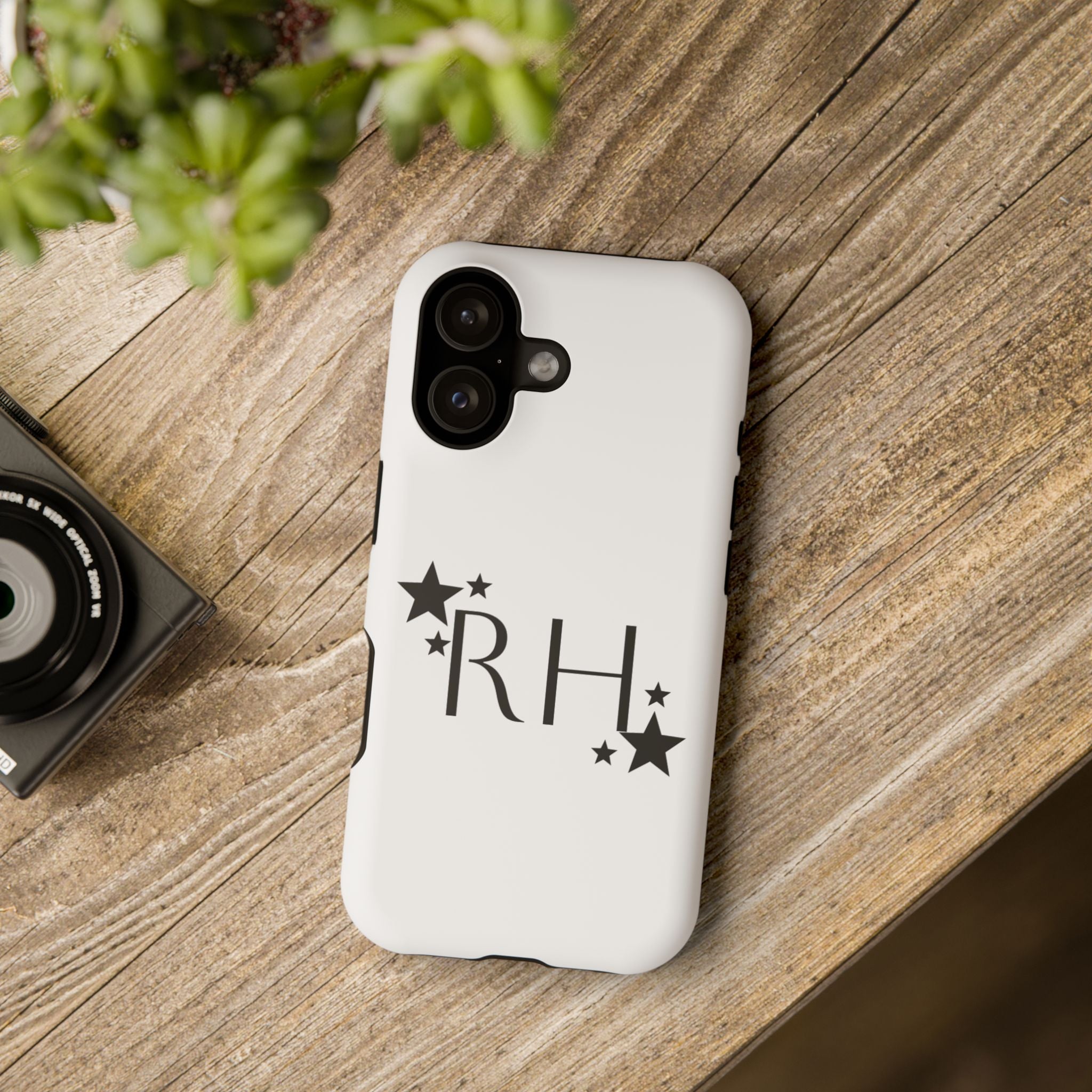 Initials Phone Case Stars