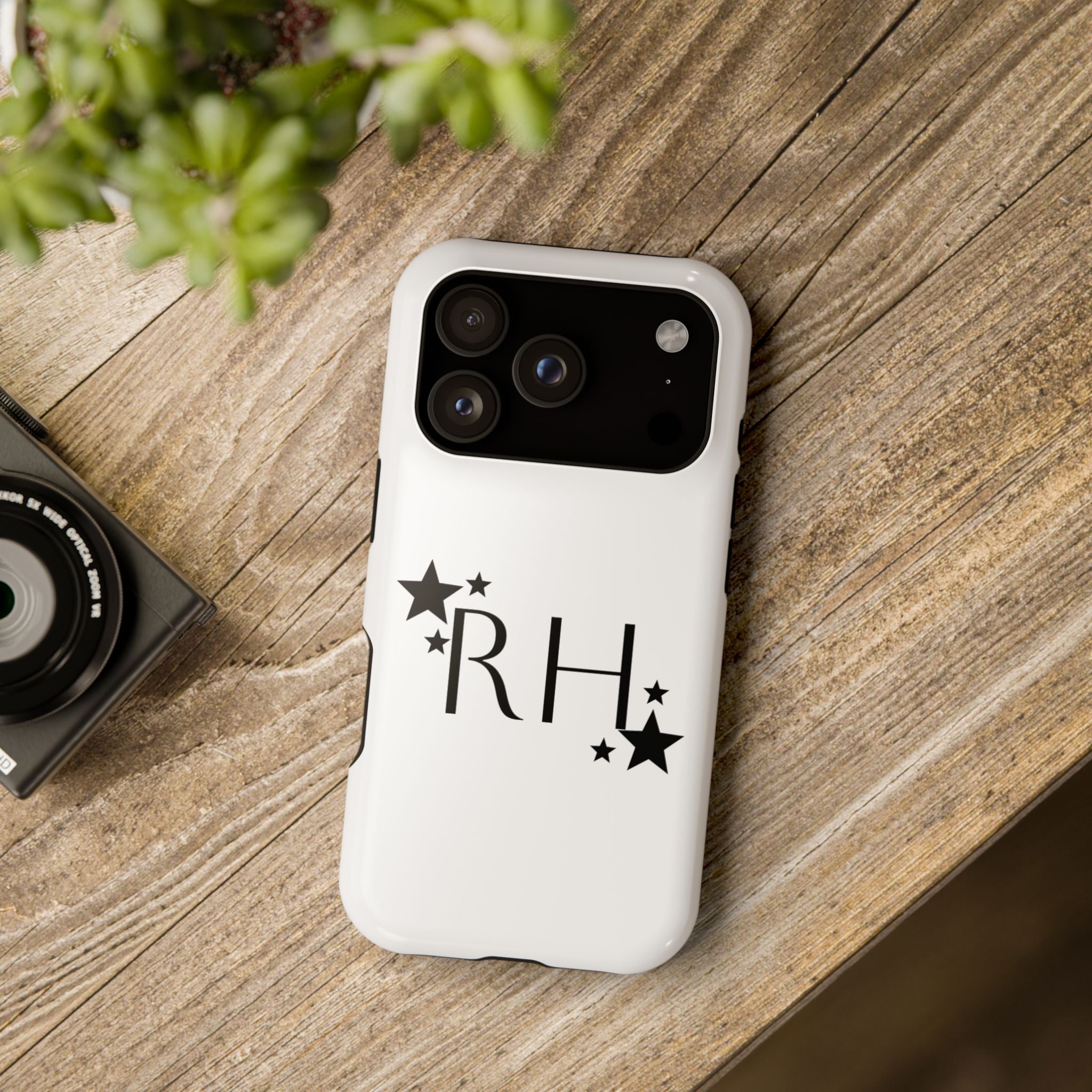 Initials Phone Case Stars